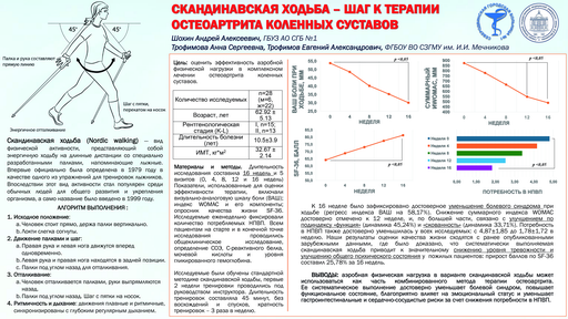 27. Скандинавская ходьба – шаг к терапии остеоартрита коленных суставов